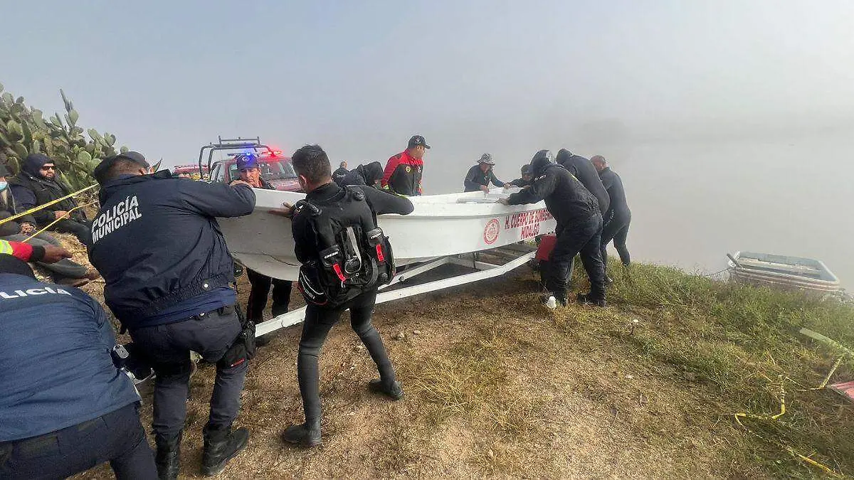 lancha rescate 4 muertos metepec